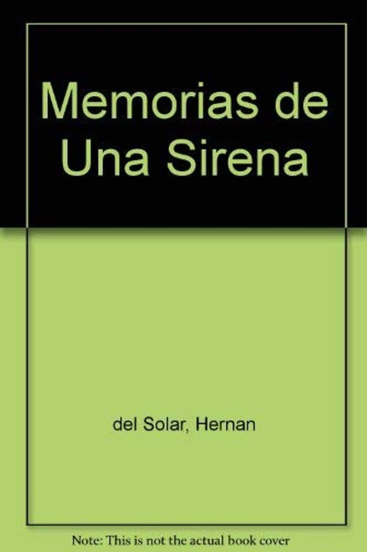 Book Memorias de Una Sirena