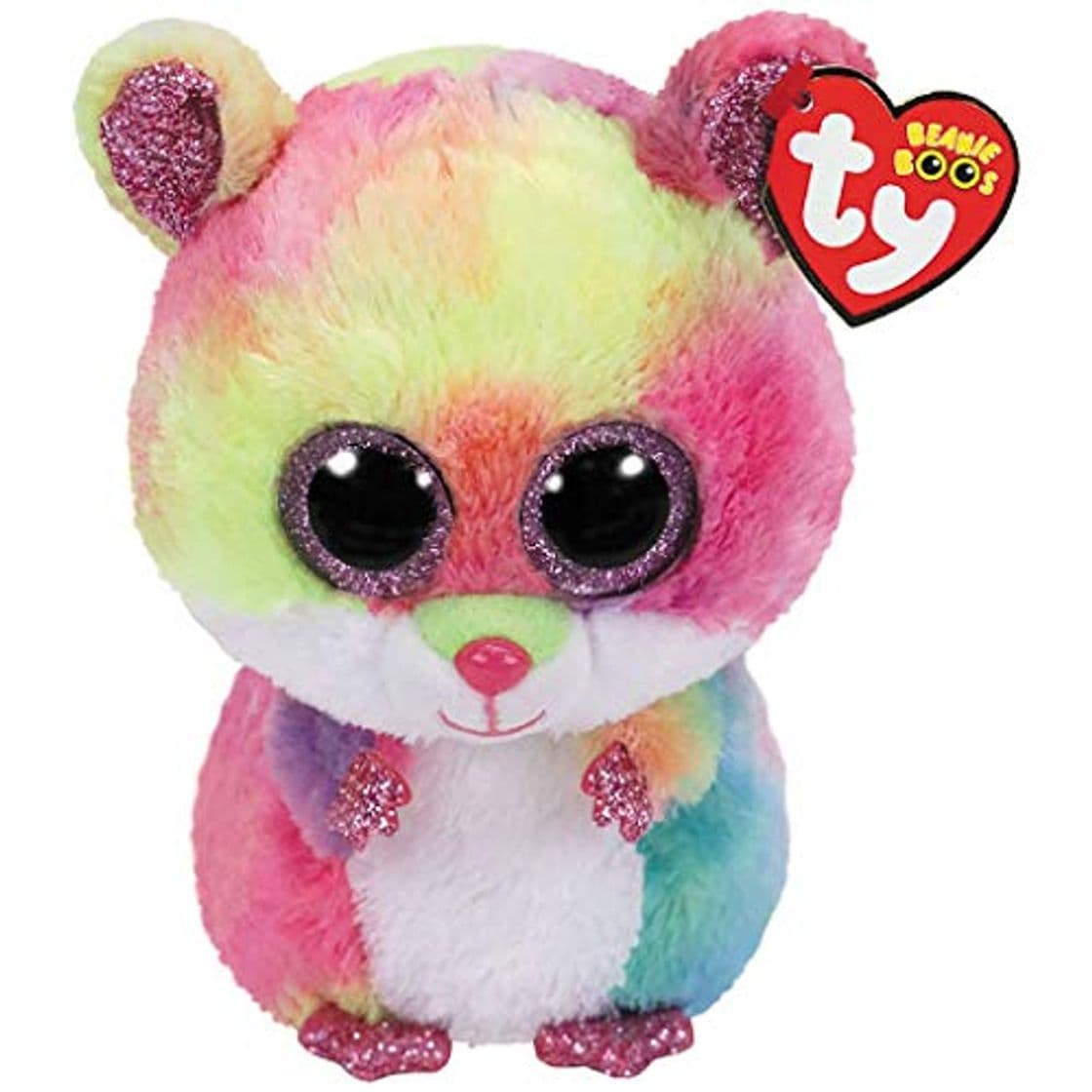 Place Ty Beanie Boo' S Small-Rodney el hámster Peluche