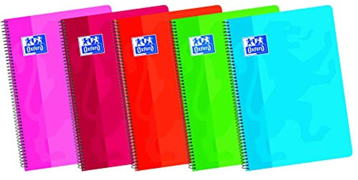 Product Oxford Classic - Pack de 5 cuadernos A4 blanco de tapa blanda