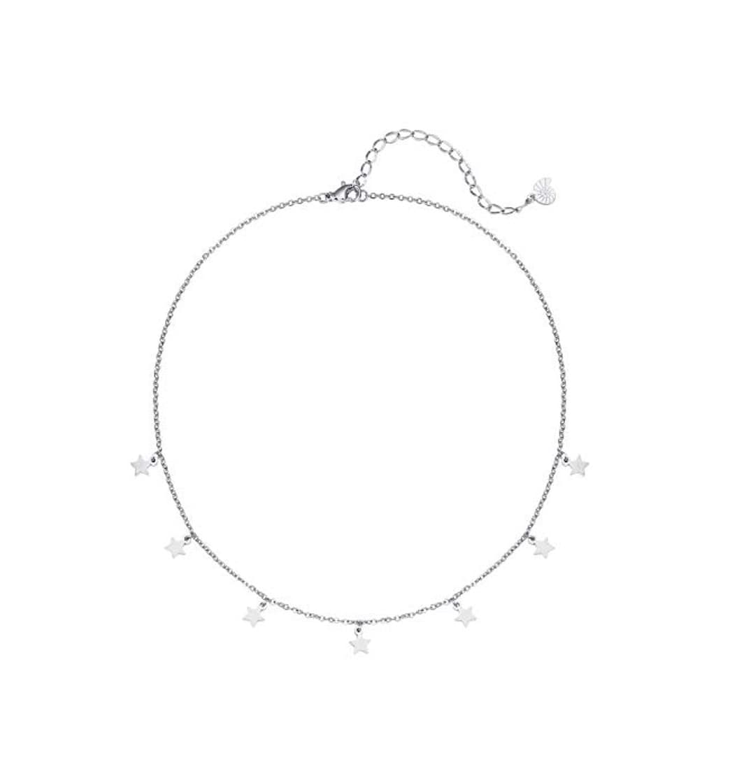 Product Happiness Boutique Damas Collar de Estrella en Color Plata