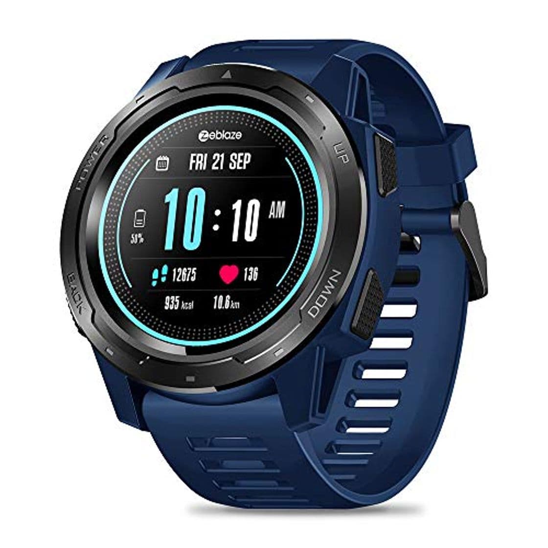 Producto Zeblaze Vibe 5 HR Reloj Inteligente Deportivo, Smartwatch Hombre Impermeable Bluetooth 4.0