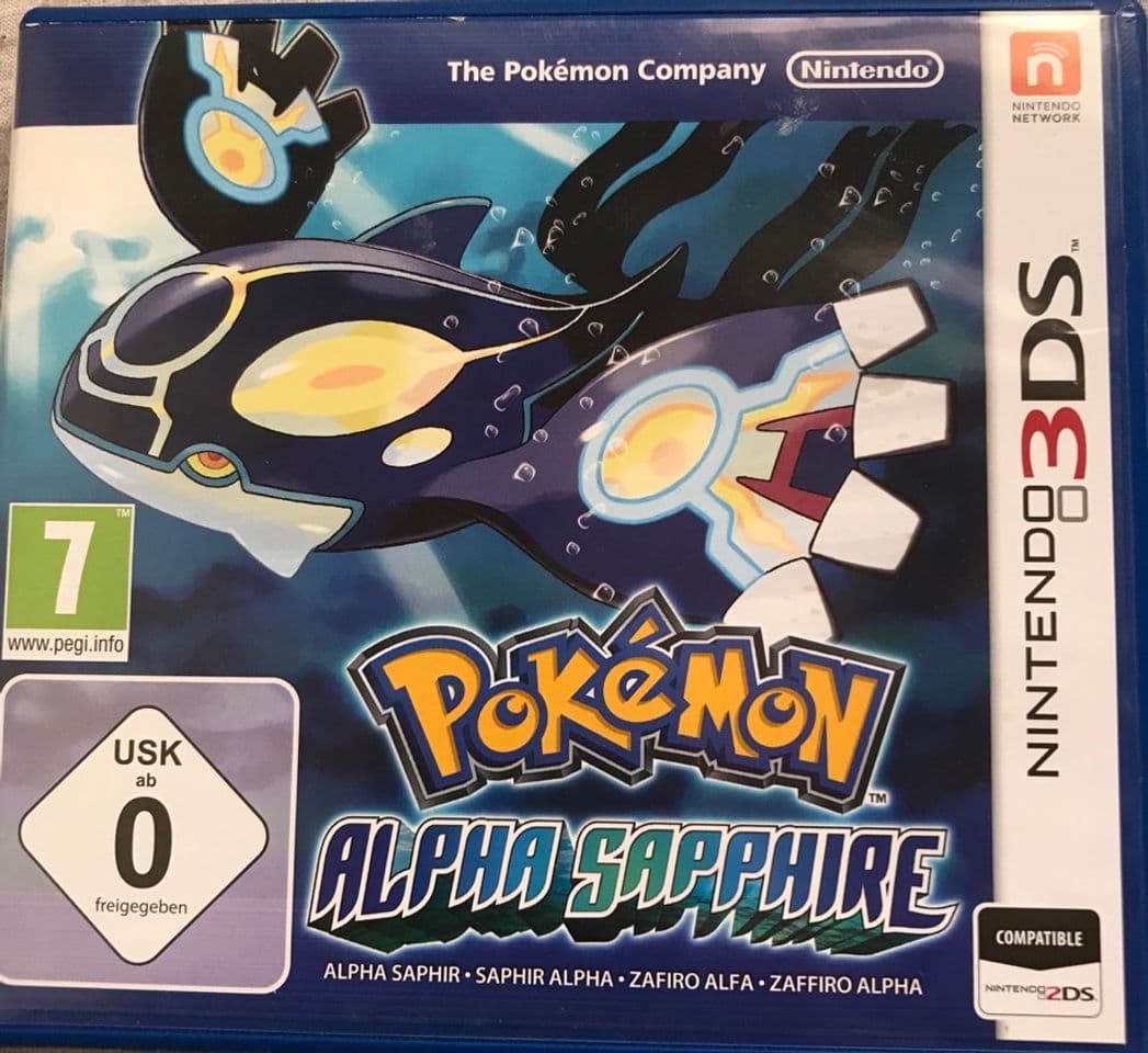 Videojuegos Pokémon Alpha Sapphire