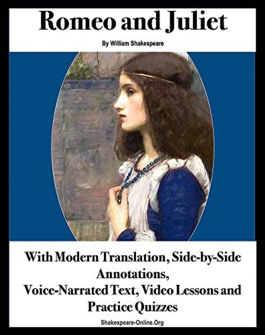 Libro Romeo and Juliet by William Shakespeare: With Modern Translation, Side-by-Side Annotations, Voice-Narrated