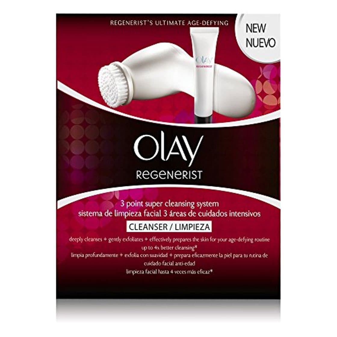 Product Olay Regenerist 3 Areas Sistema de Limpieza Facial Profesional