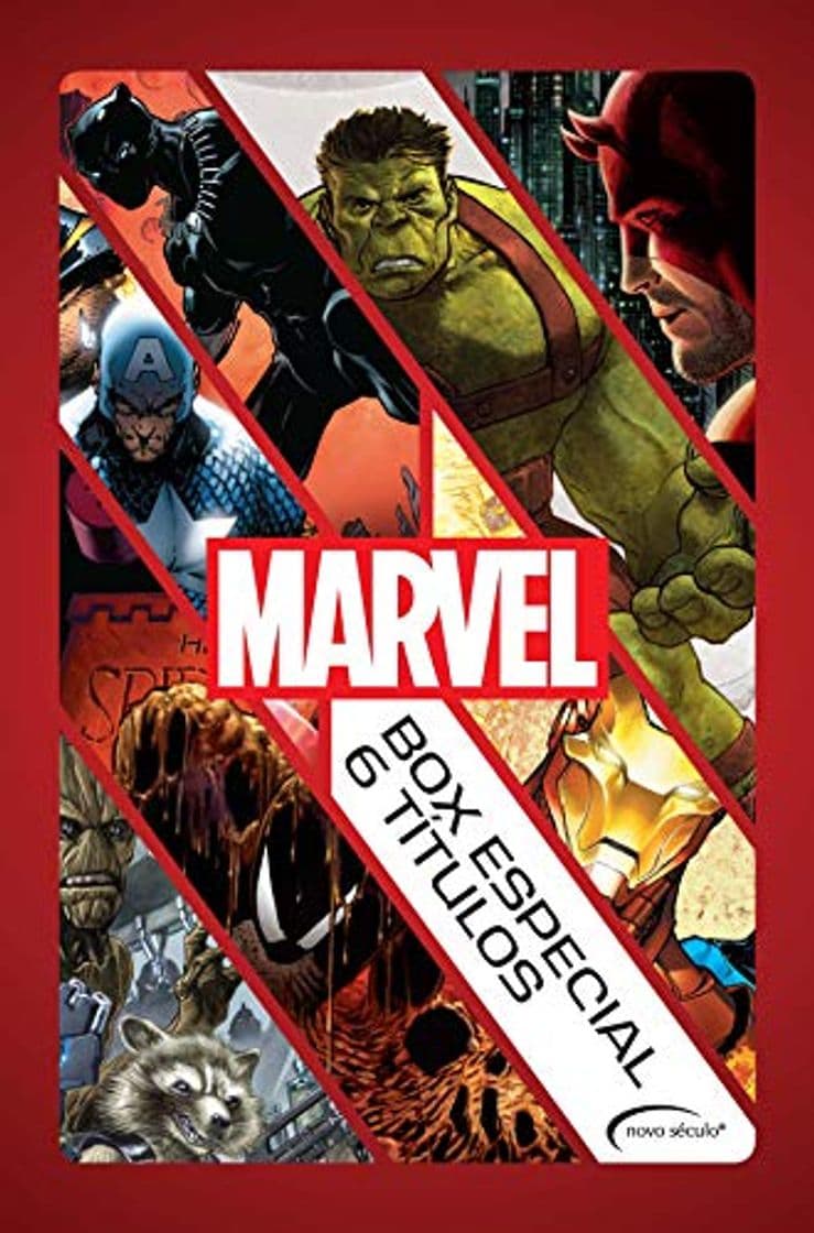 Libro Box Marvel - 6 Títulos: Guerra Civil, Guardiões da Galáxia