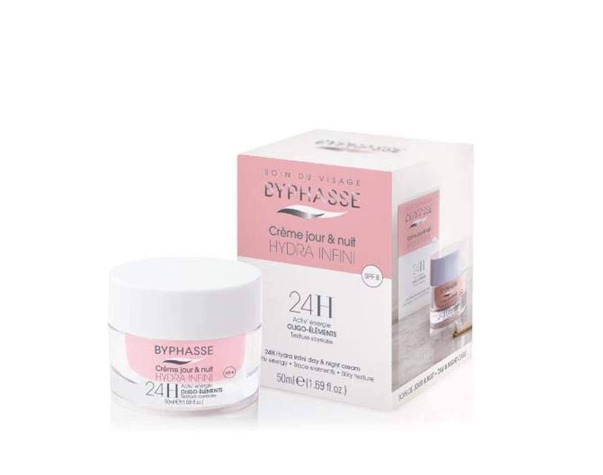 Beauty byphasse crema Hydra infinito 24h día/noche - Lote de 2