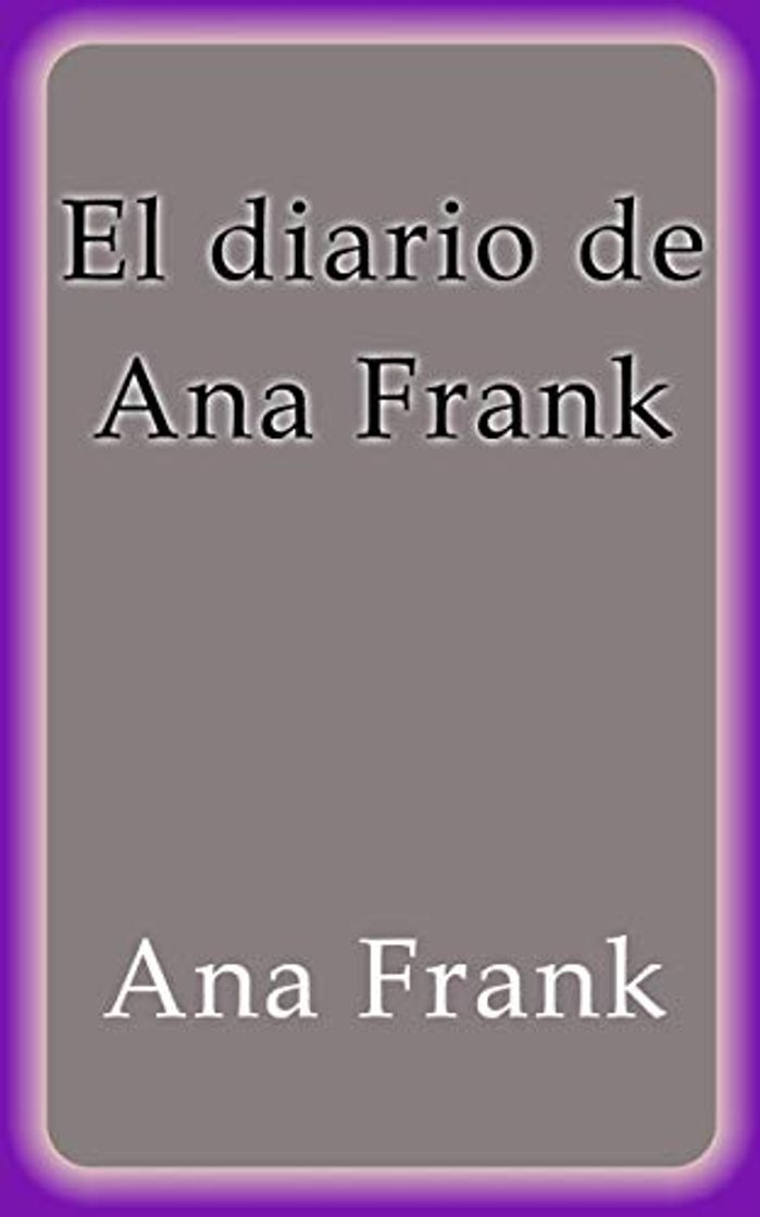 Book El diario de Ana Frank