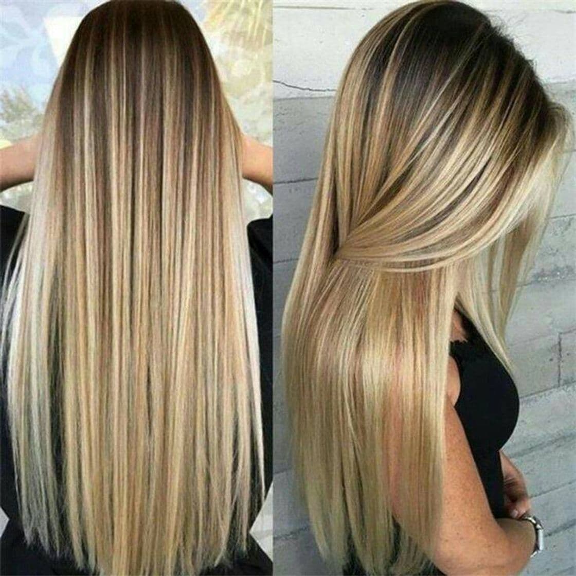 Fashion Cabelo liso 