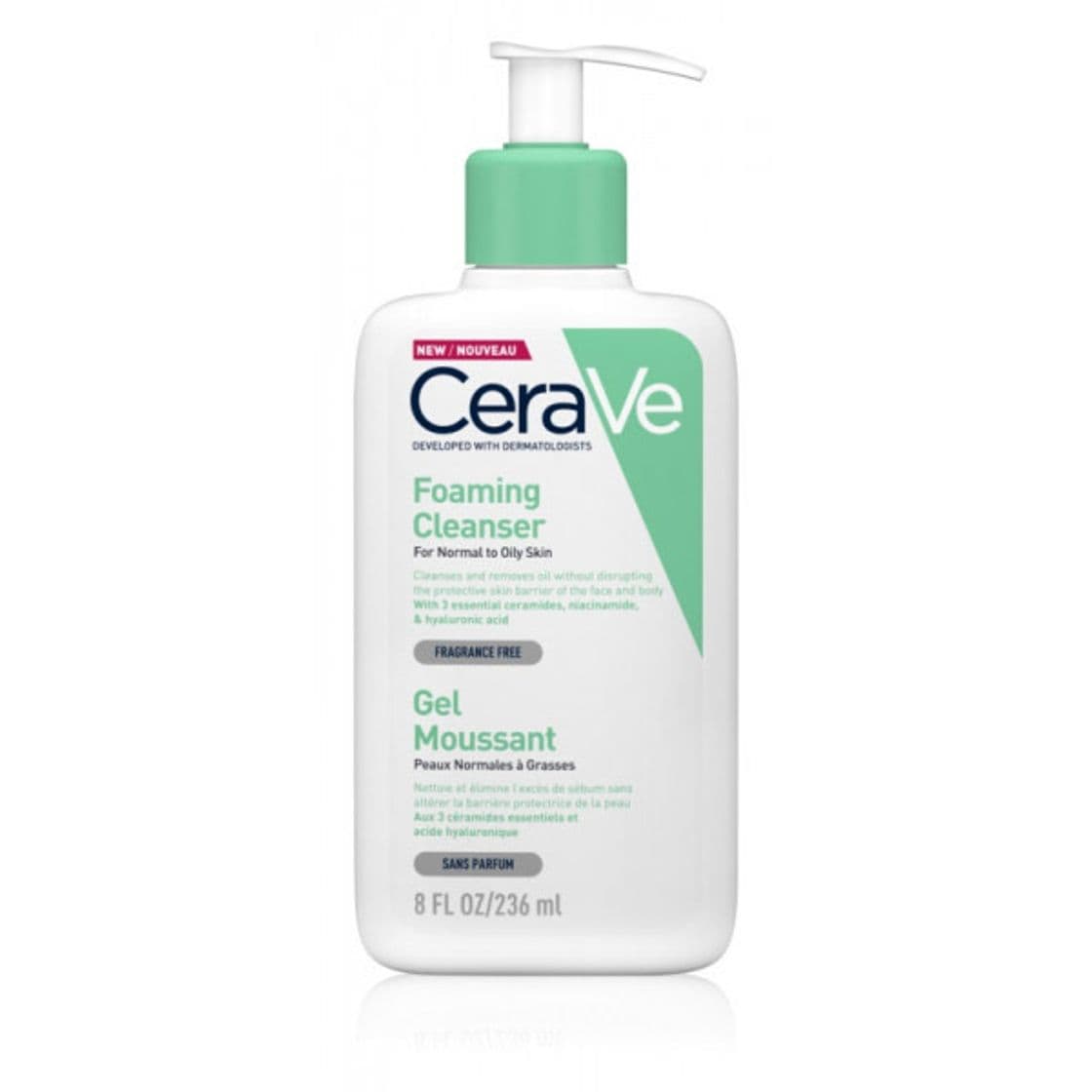 Fashion Gel Limpiador Espumoso CeraVe 