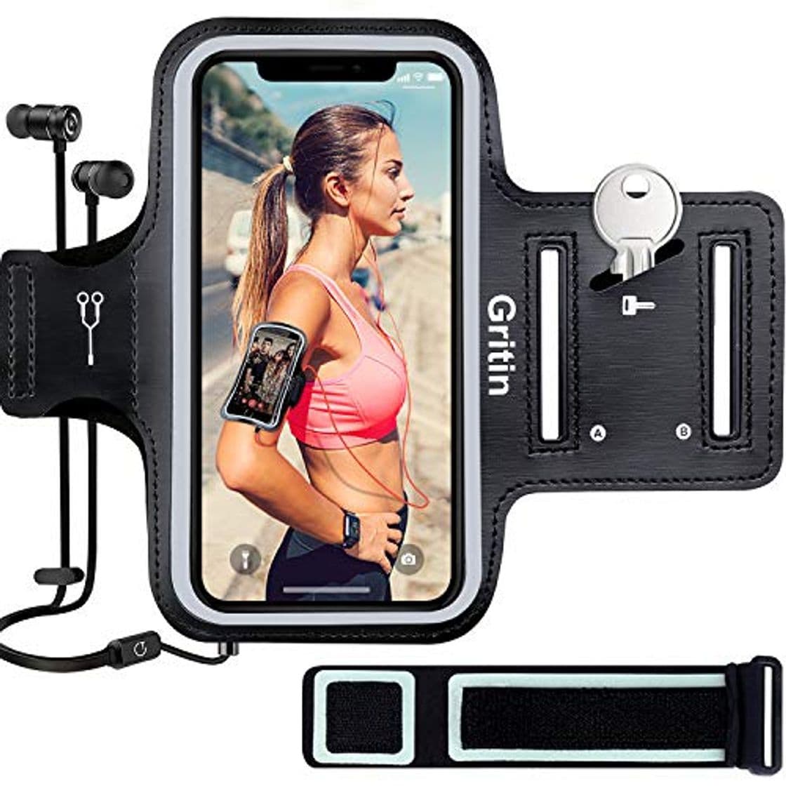 Electronic Gritin Brazalete Deportivo para Correr