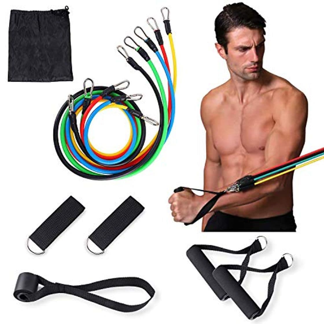 Producto BANFAO Conjunto de Bandas de Resistencia Entrenamiento de Resistencia