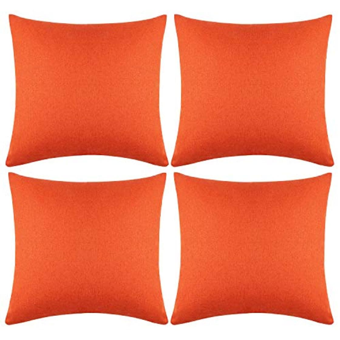 Product Aneco - Juego de 4 fundas de almohada impermeables para exteriores