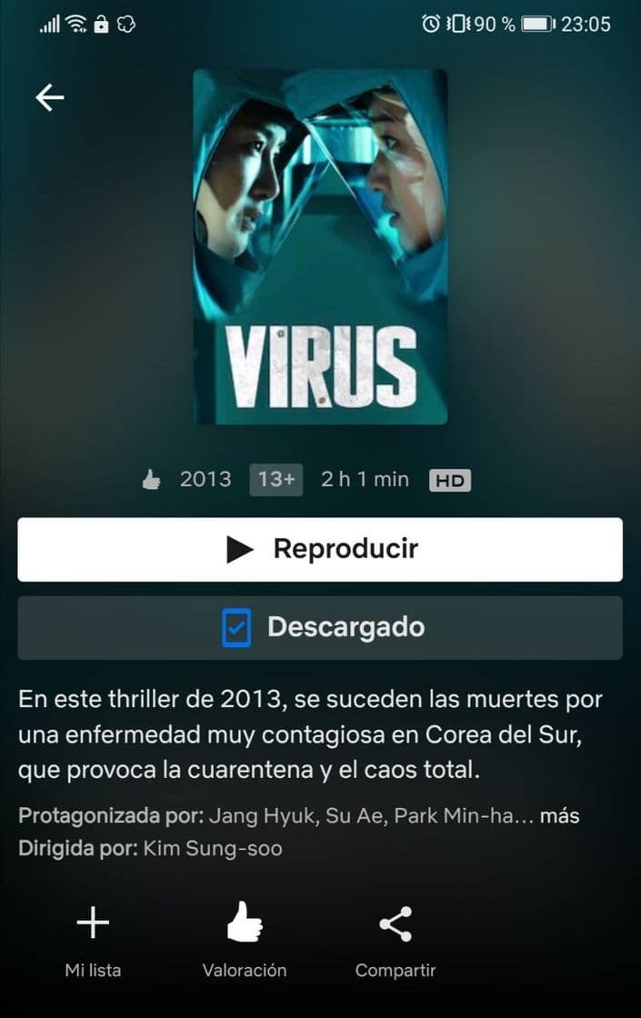 Movie Virus en Netflix