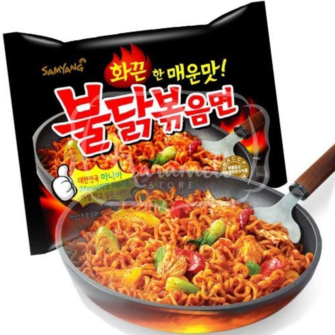 Product Samyang Stir-Fried Noodles With Hot And Spicy Chicken Ramen