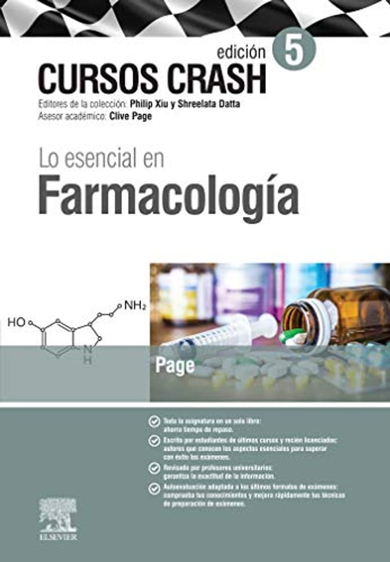 Book Lo esencial en Farmacología: Curso Crash