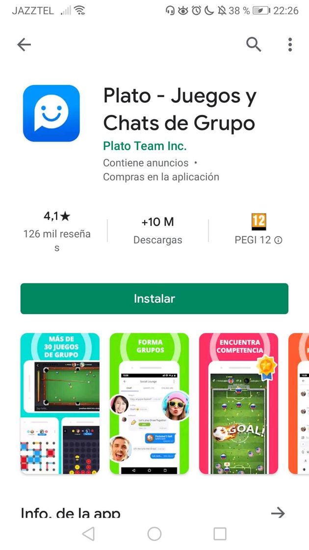 Videojuegos Plato - Games & Group Chats - Apps on Google Play