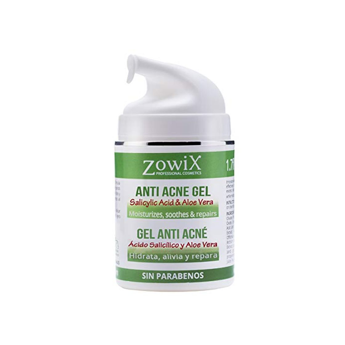 Beauty ZOWIX Gel Antiacne. Reduce granos