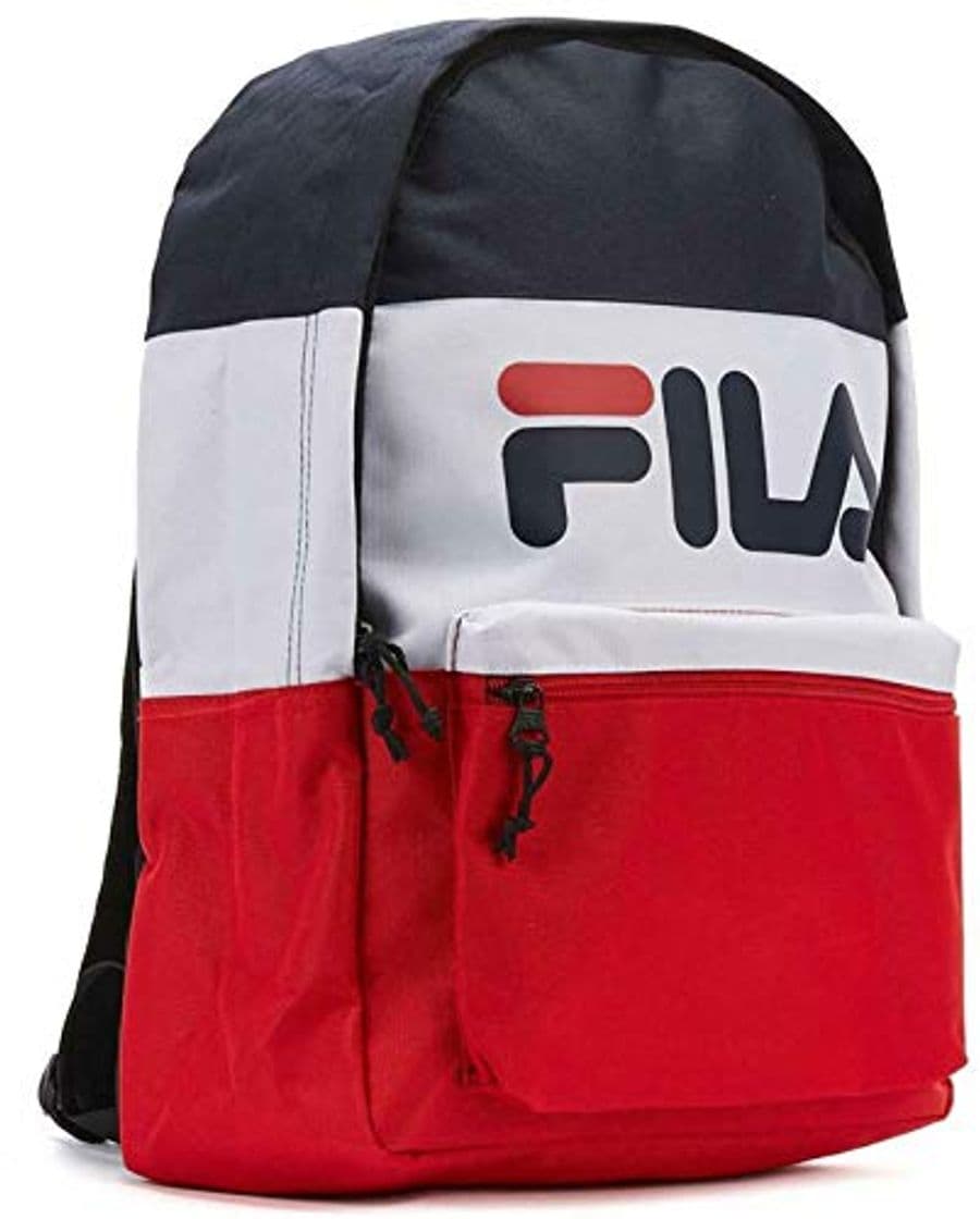 Fashion Fila Arda 6416 Retro Colour Block Backpack Red