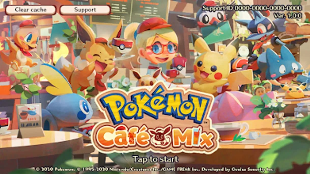 App Pokémon Café Mix