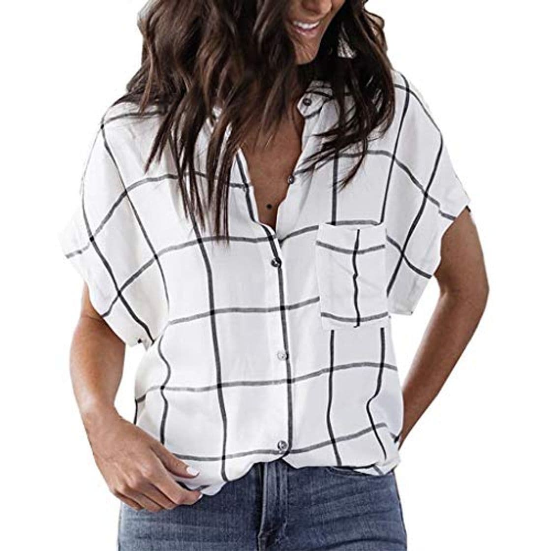 Producto Fossen MuRope Blusas y Camisas de Mujer Tallas Grandes 2020 Camisa Mujer