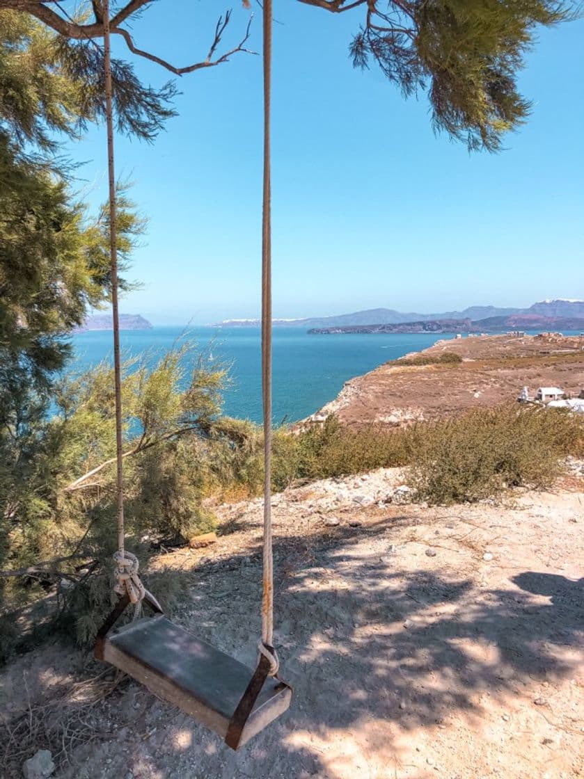 Lugar Swing View Of Caldera