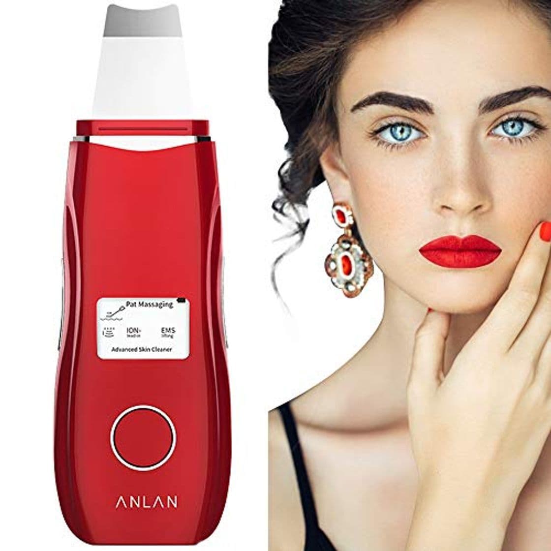 Place ANLAN Peeling Ultrasónico Facial con 5 Modos