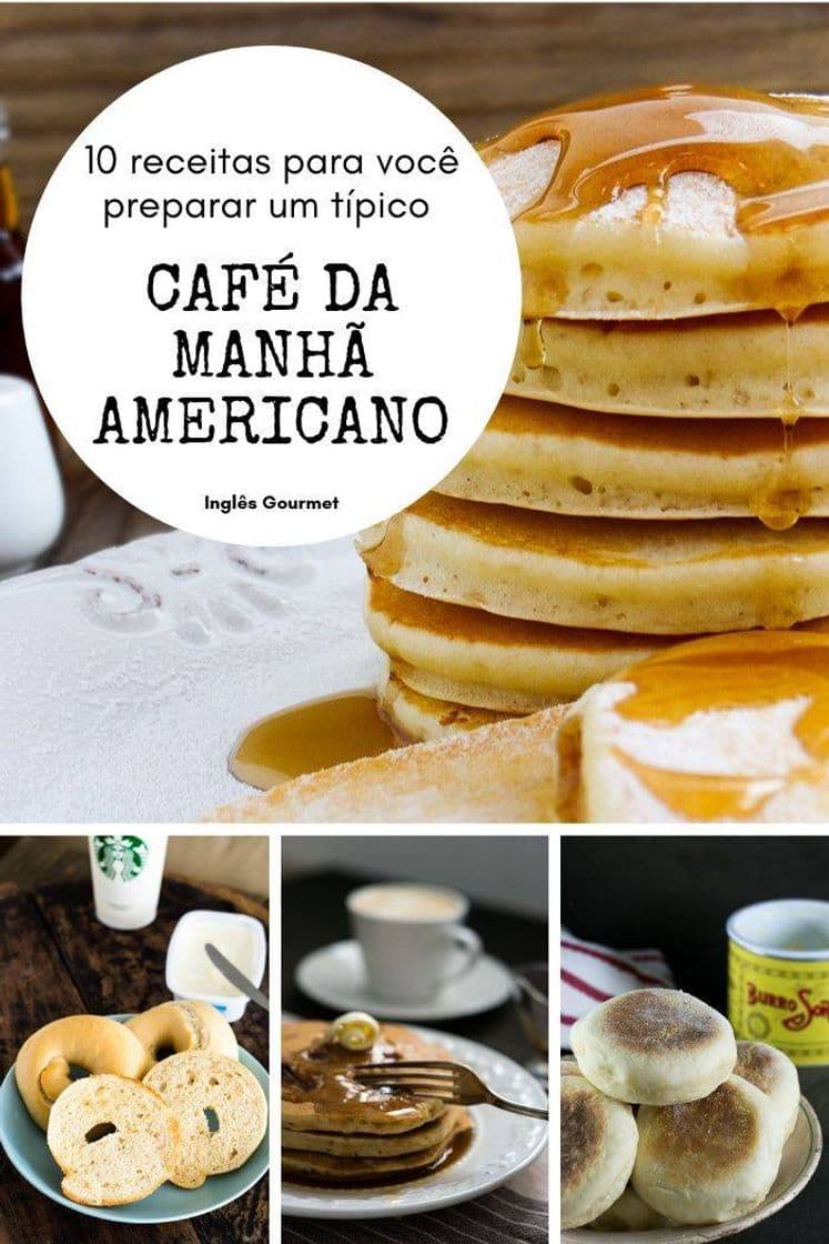 Fashion Café da manhã americano 