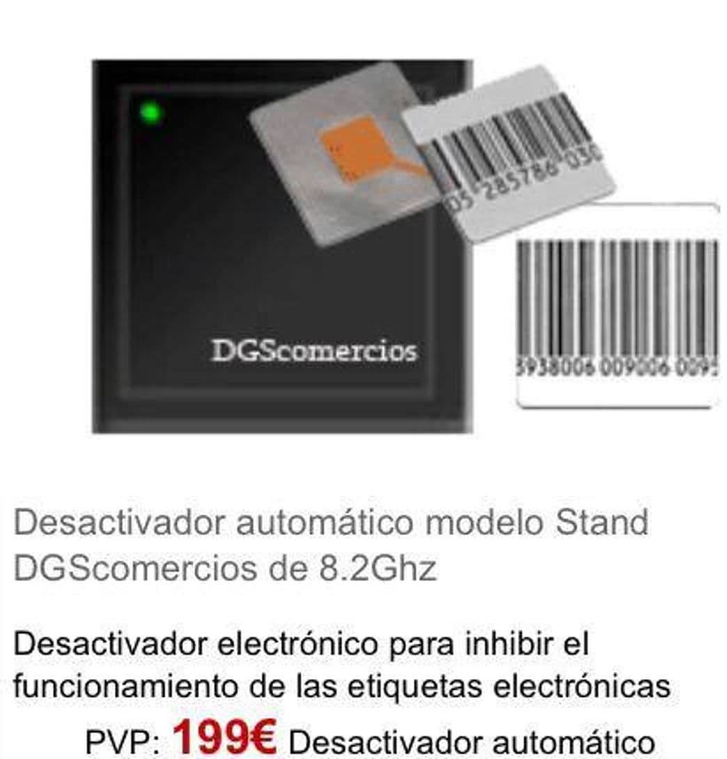 Producto Desactivador automático electrónico de etiquetas adhesivasRF