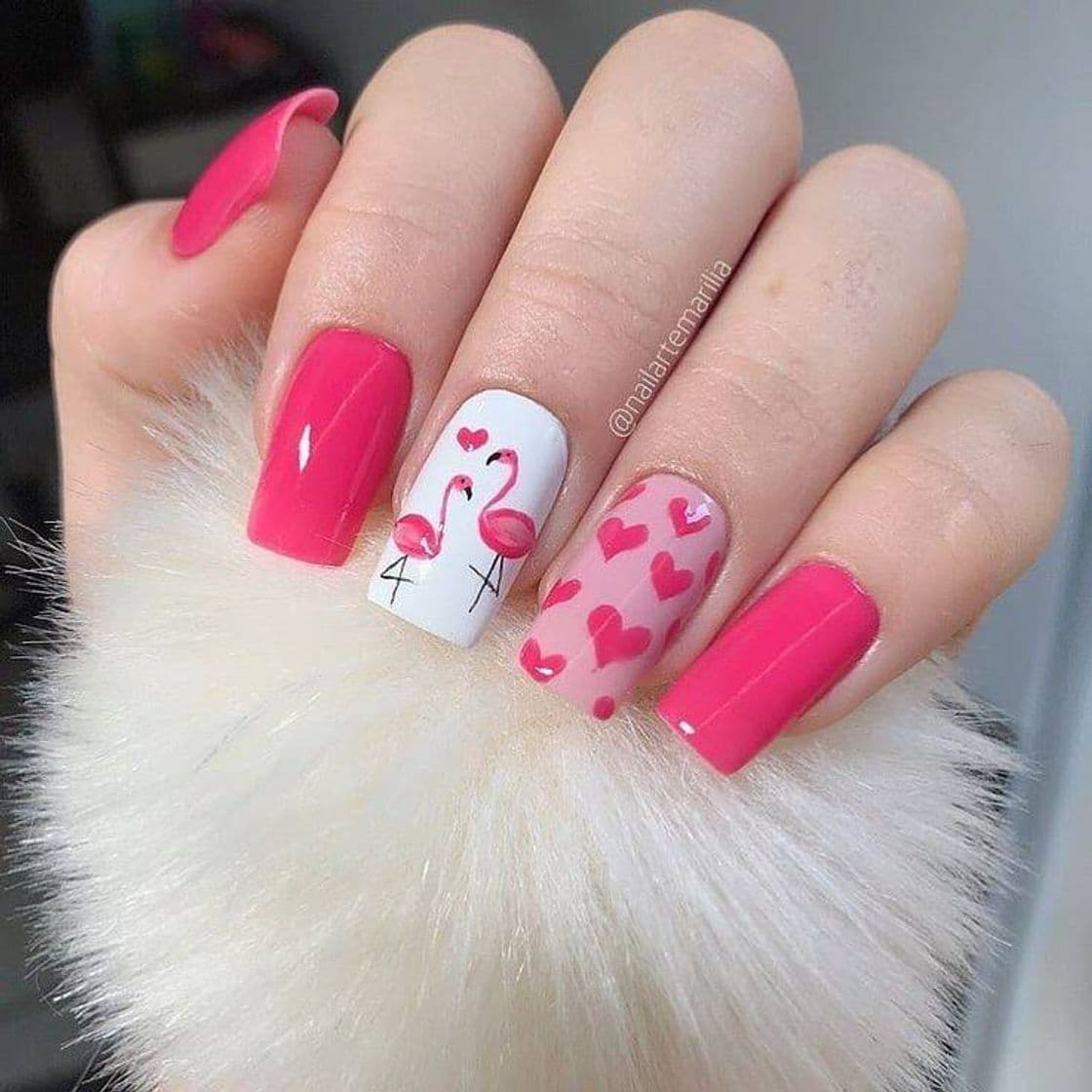 Fashion Nails Pink 🎀