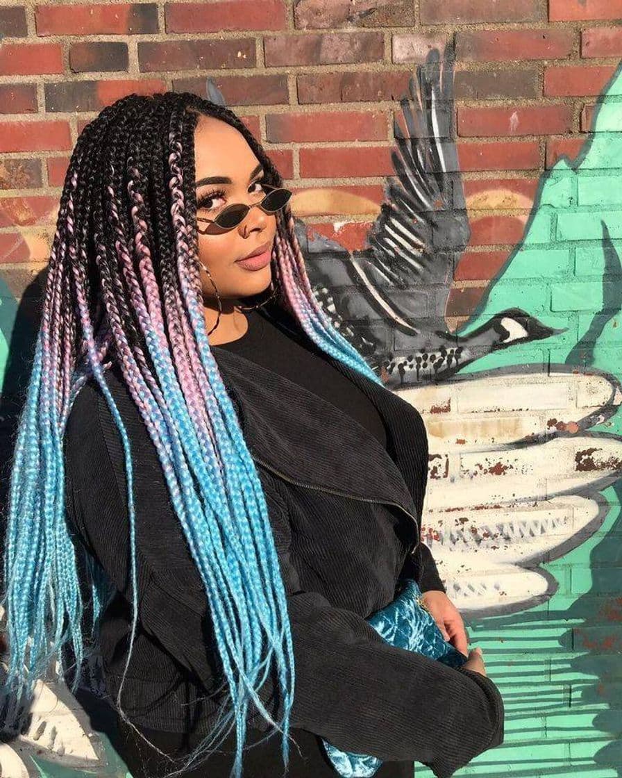 Fashion Box Braids 💙💜