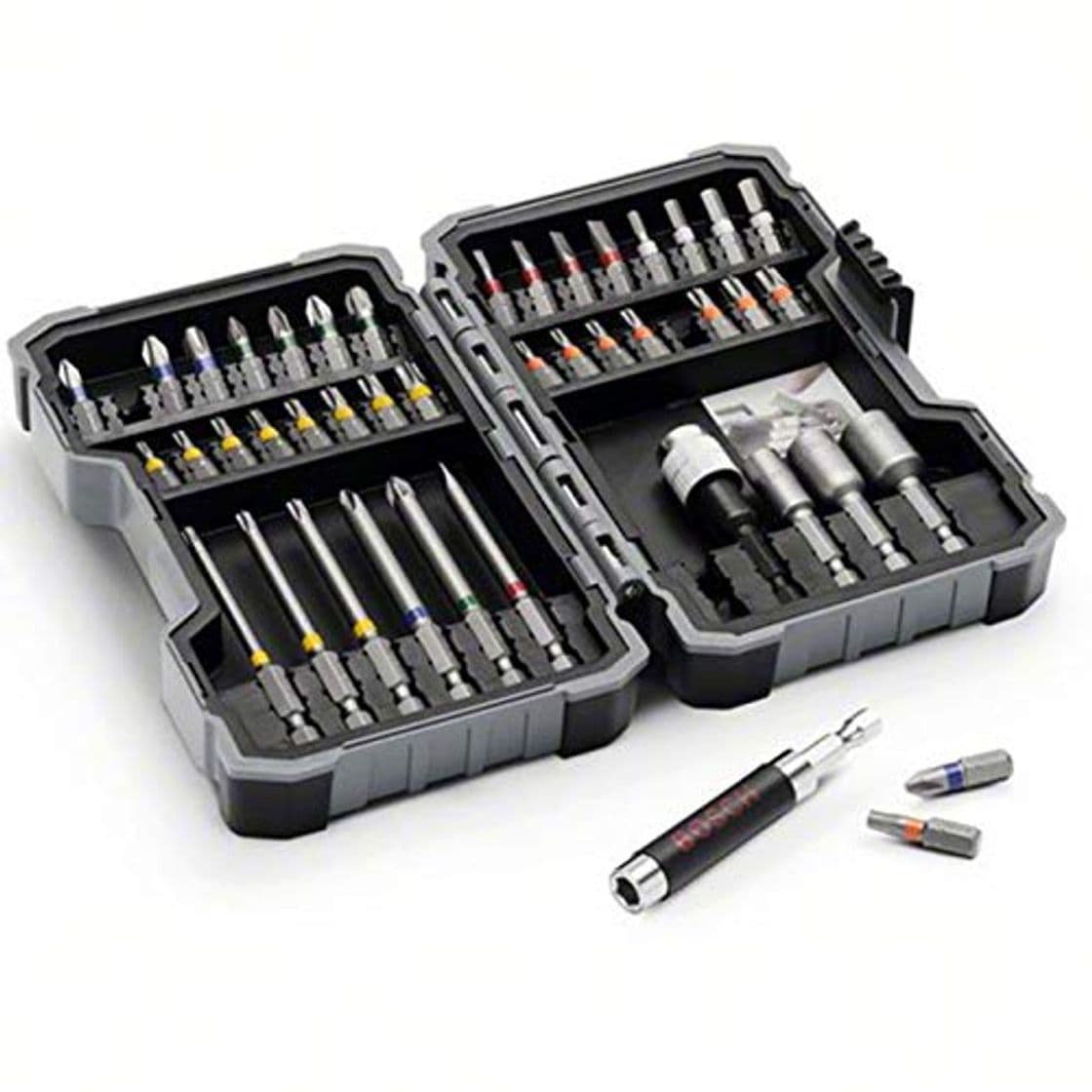 Product Bosch - Set de 43 unidades para atornillar y llaves de vaso