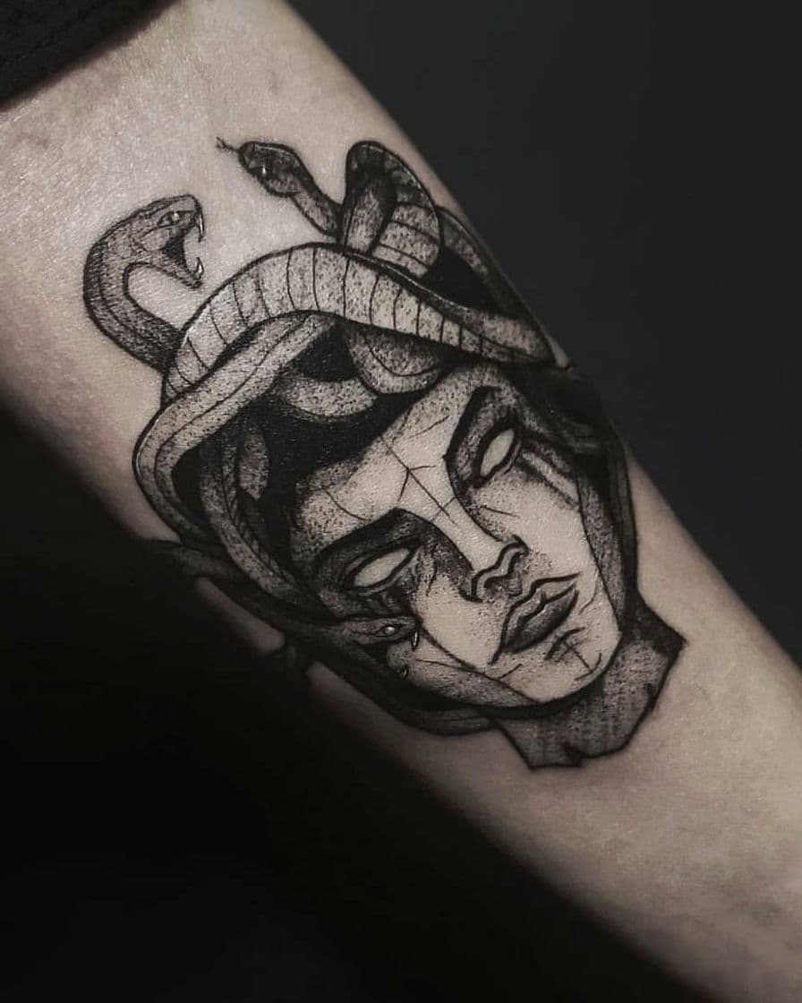 Fashion Medusa tattoo