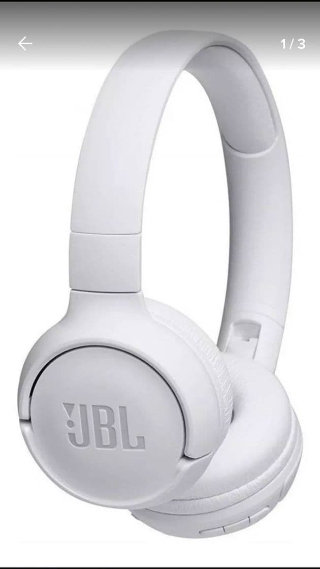 Fashion Auriculares inalámbricos JBL Tune 500BT blanco | Mercado Libre