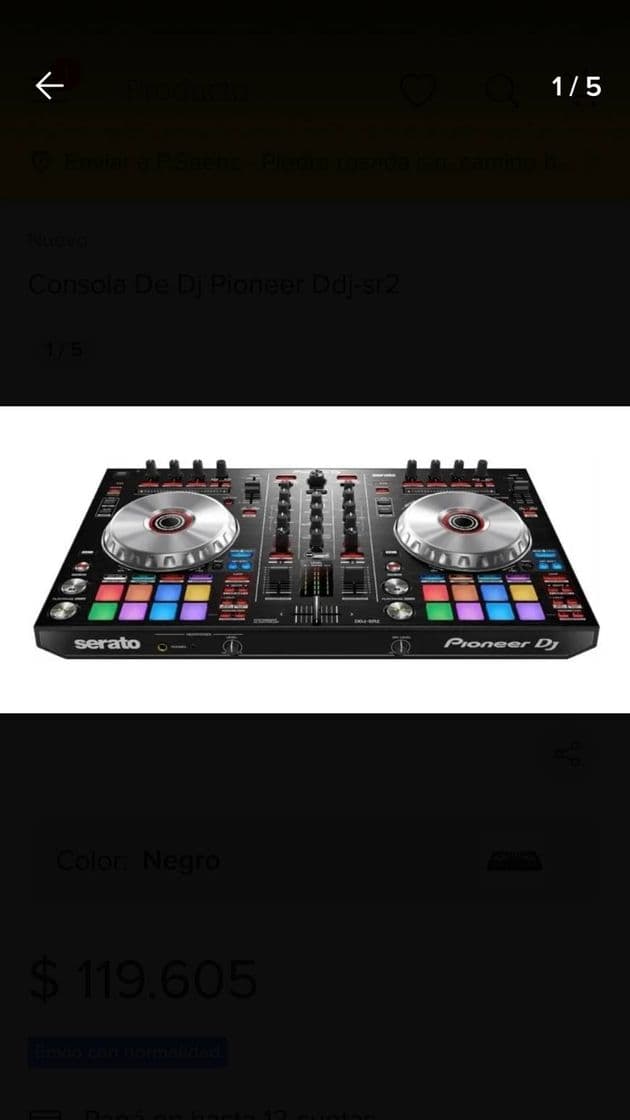 Fashion Pioneer consola Dj