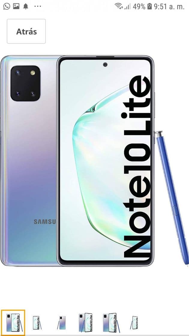 Fashion Samsung Galaxy Note 10 Lite