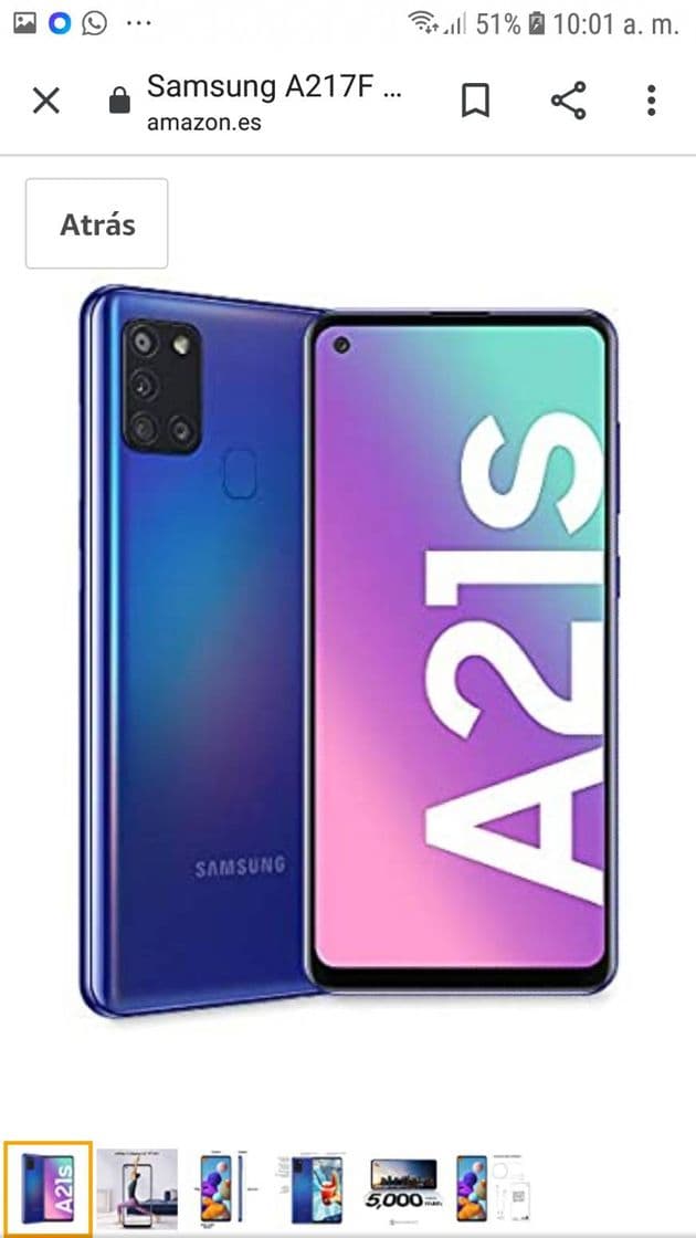 Fashion Samsung A 21 s