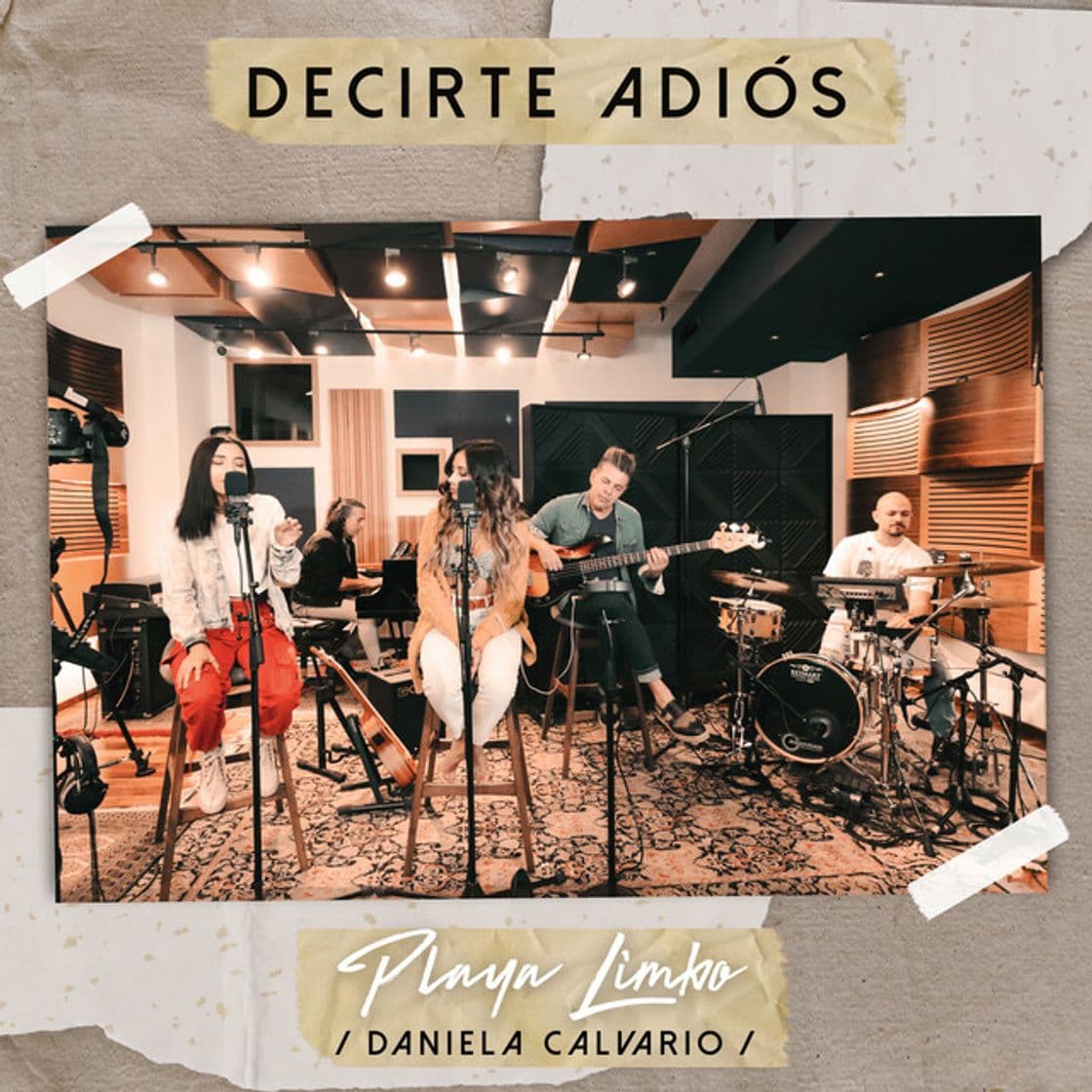 Canción Decirte Adiós - En Vivo