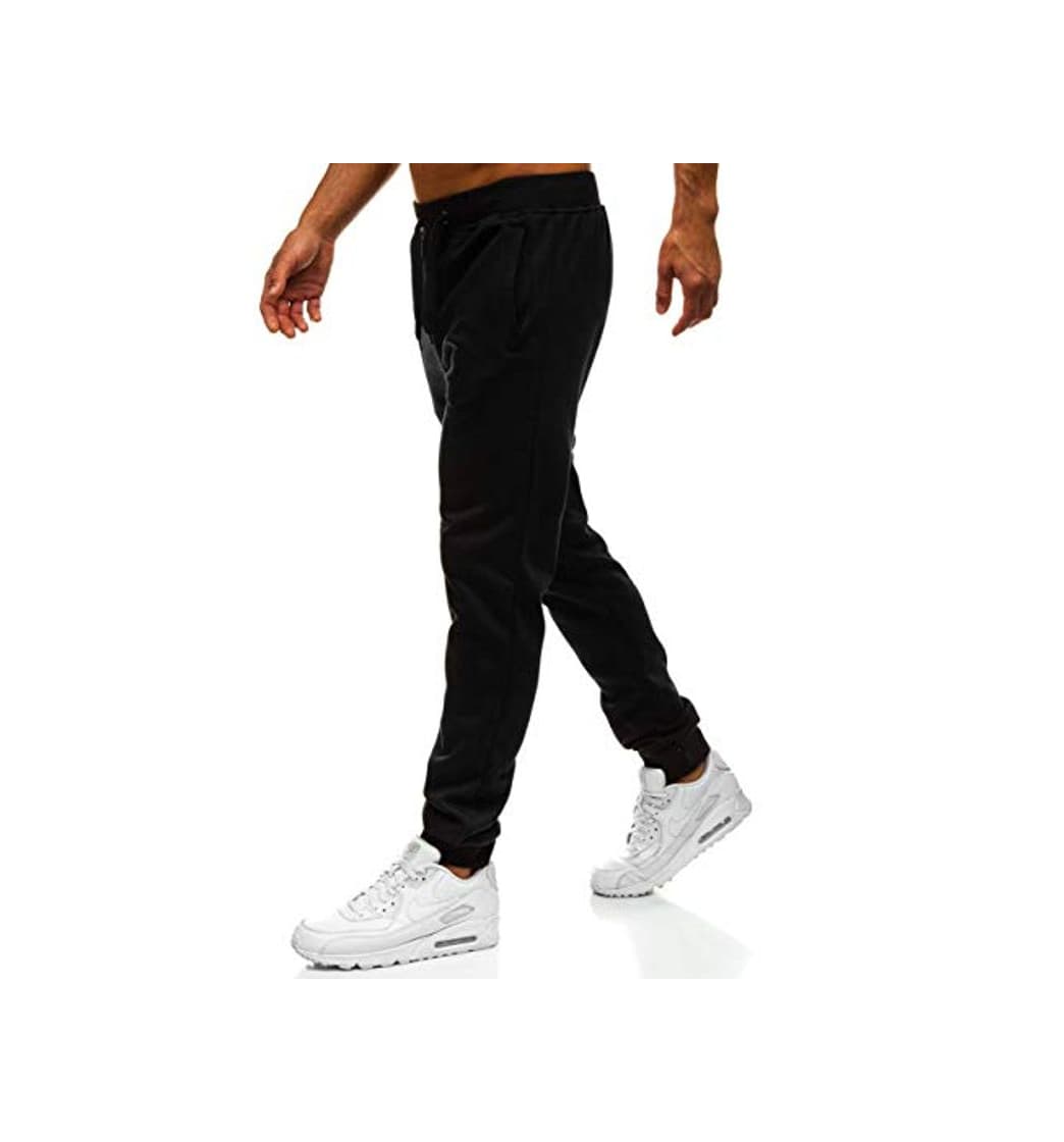 Moda BOLF Hombre Pantalón Jogger Deportivo Jogging Entrenamiento Deporte Estilo Urbano J