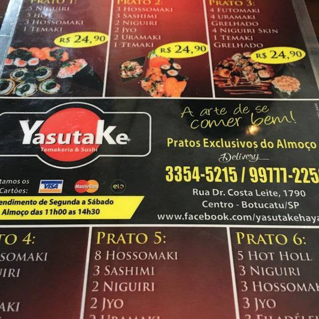 Restaurants Yasutake Temakeria e Sushibar