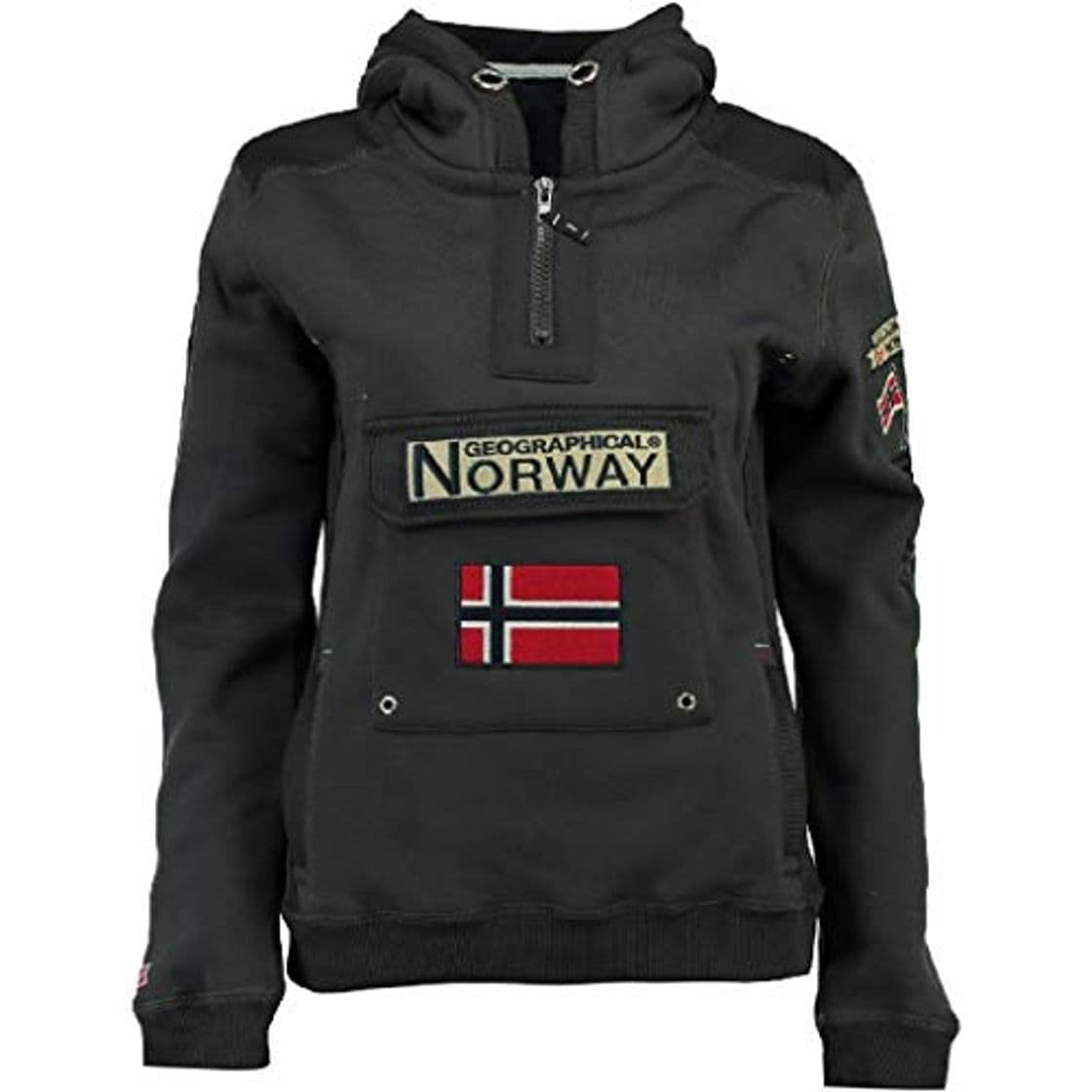 Fashion Geographical Norway Sudadera Mujer GYMCLASS B Gris Oscuro M