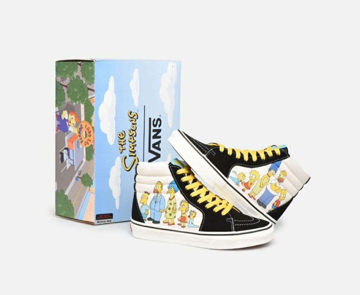 Fashion Vans SK8-Hi X The Simpsons W (Zwart) - Sneakers chez Sarenza ...