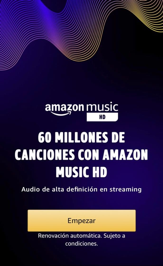 Moda Amazon Music HD 