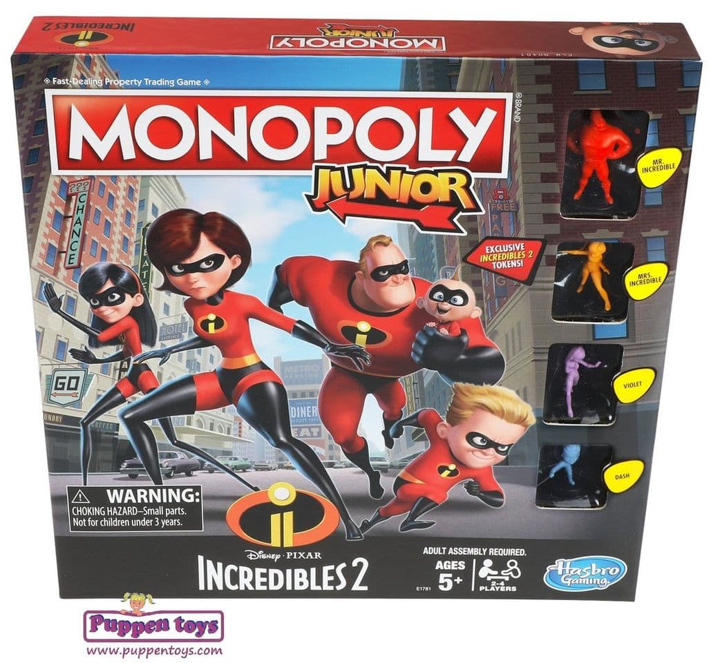 Moda Monopoly los increibles