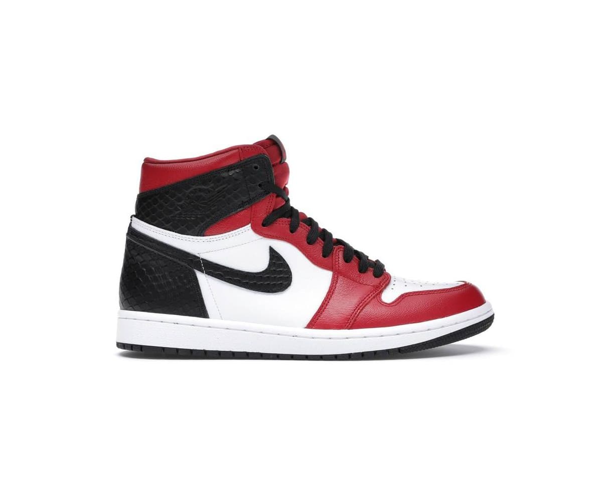 Fashion Jordan 1 Retro High Satin Snake Chicago