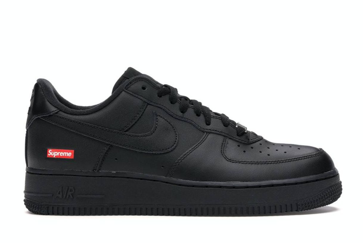 Fashion Nike Air Force 1 Low Supreme Black