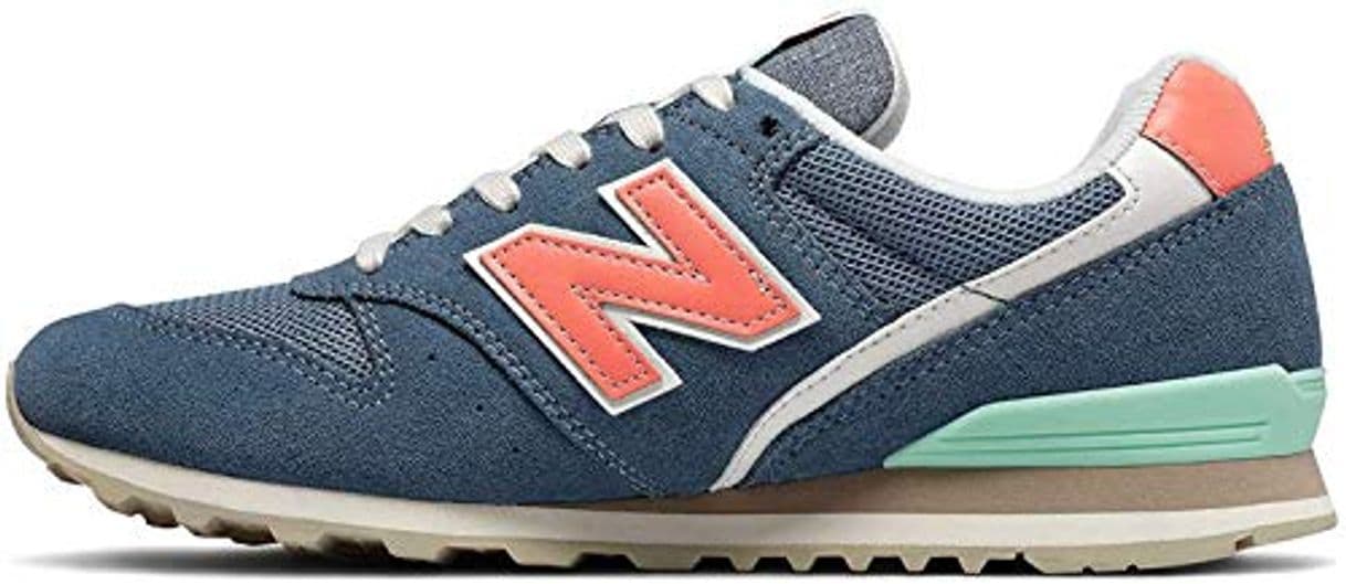 Fashion New Balance Wl996 B, Zapatillas de Tenis para Mujer, Azul