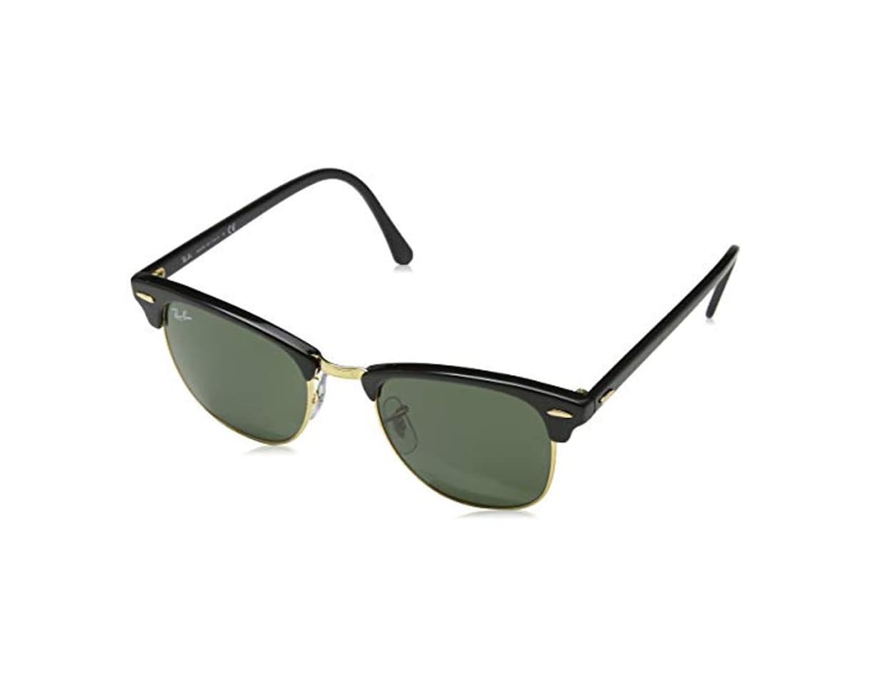 Moda Ray-Ban RB3016 Clubmaster, Gafas de Sol, multicolor