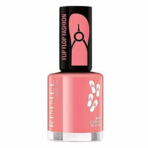 Producto Rimmel Nail Polish 60 Seconds Flip Flop Fashion 406 Coral Blush Lakier