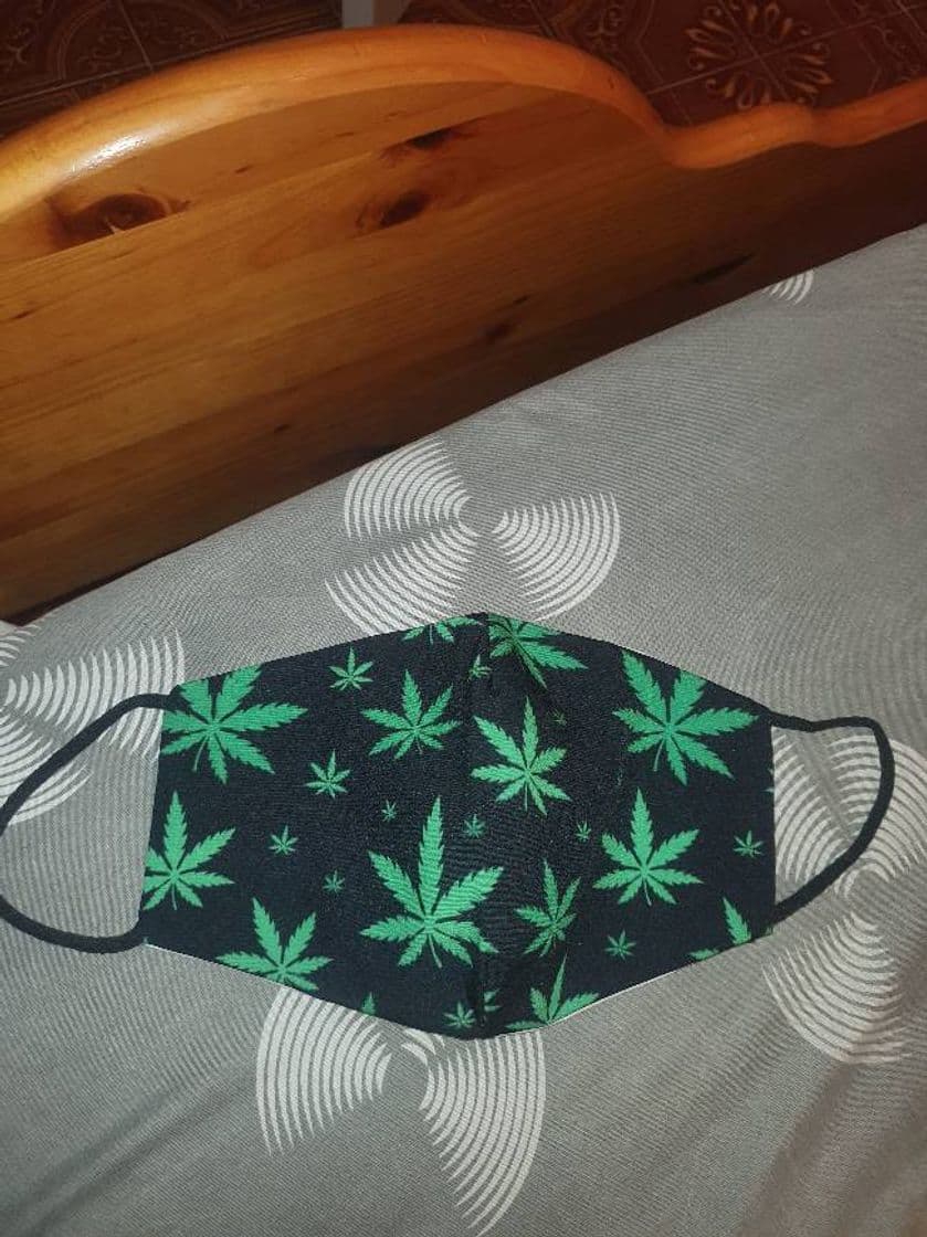 Producto Cómodas y Ajustables Decoraciones faciales de Marihuana con Bandera de Hoja de Marihuana para Mujeres y Hombres