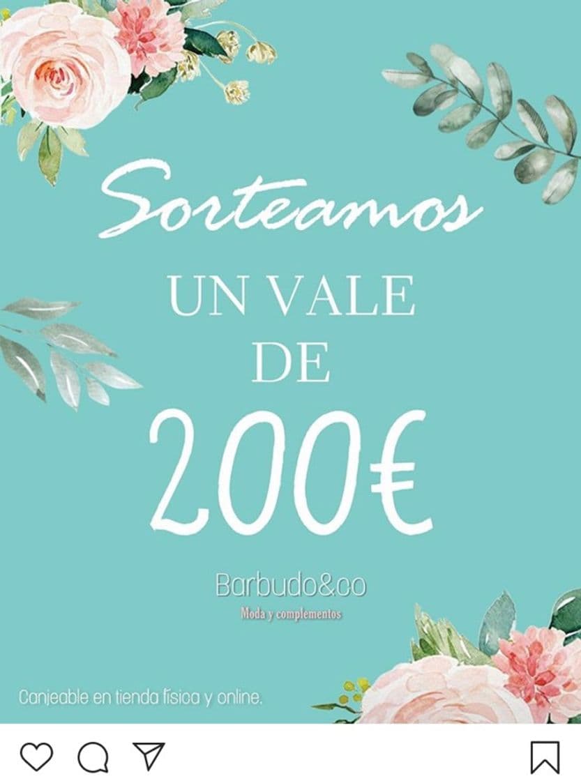 Moda SORTEO VALE 200€